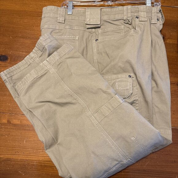 Duluth Trading | Flex Fire Hose Carpenter Pants | Brown | 42x30 | Men’s - Picture 12 of 16